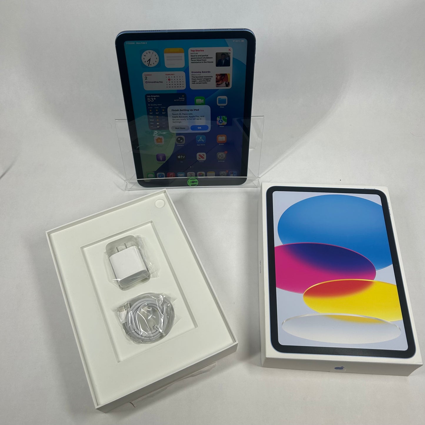 Unlocked Apple iPad 11" (A16) 128GB Blue MD7G4LL/A