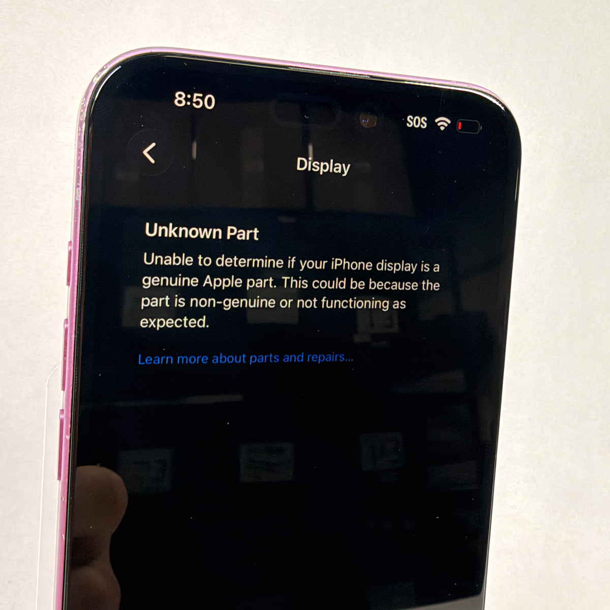 Factory Unlocked Apple iPhone 16 Plus 128GB Pink MXUV3LL/A