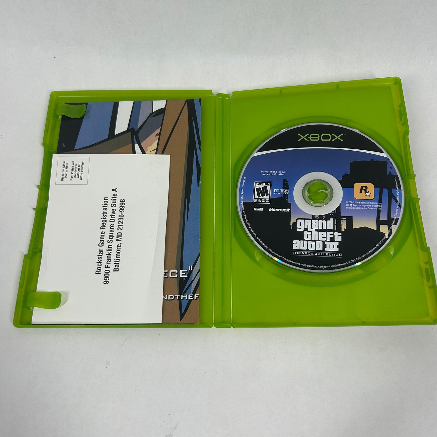 Grand Theft Auto Double Pack (Microsoft Xbox, 2003)
