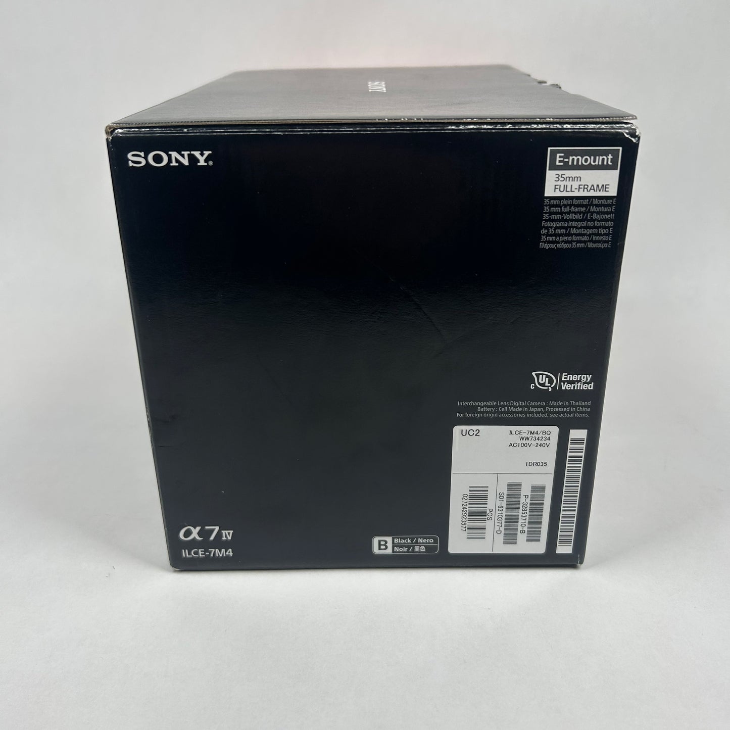New Sony Alpha A7 IV 33MP Mirrorless Digital Camera