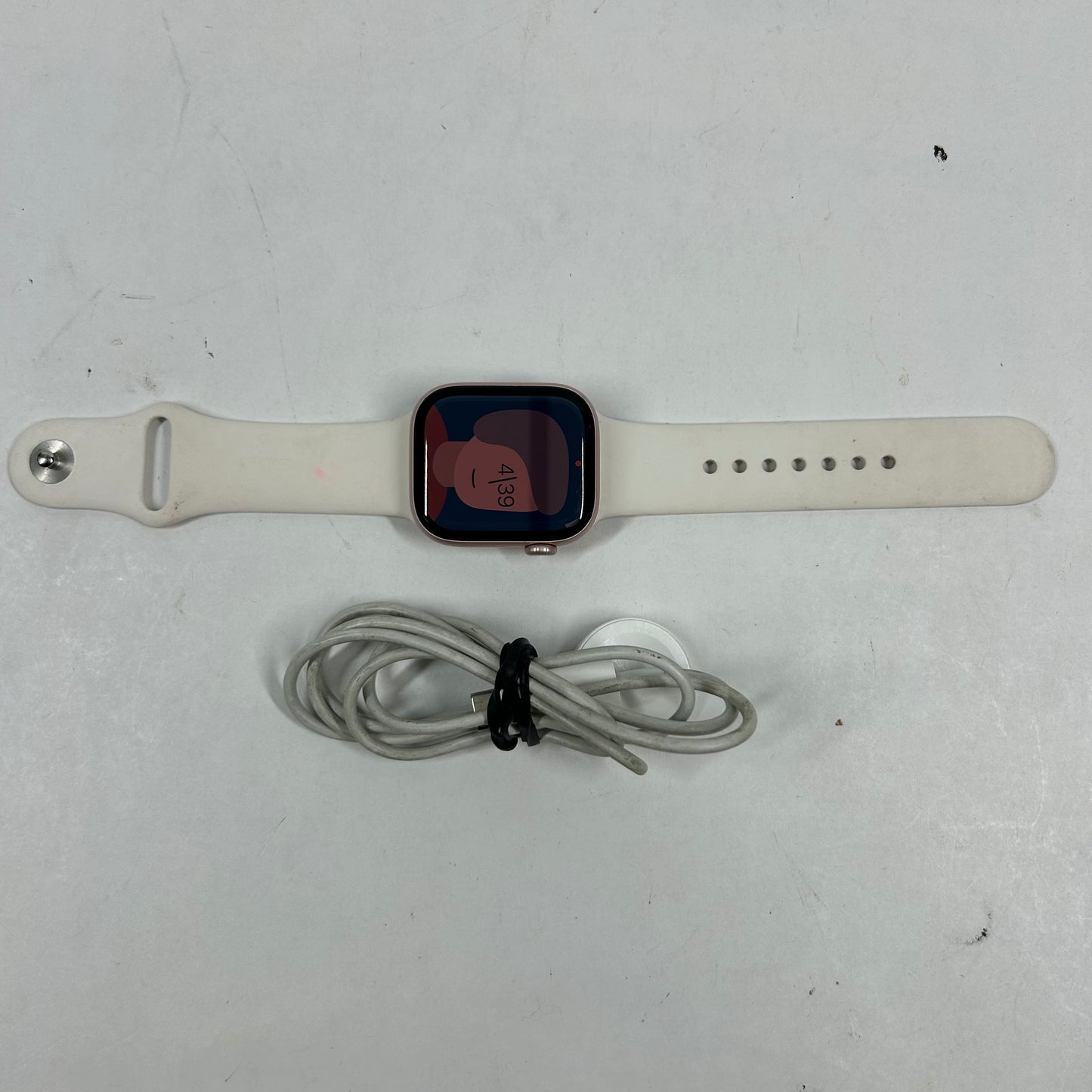 GPS Only Apple Watch Series 10 42MM Rose Gold Aluminum Pink Nike Sport Band