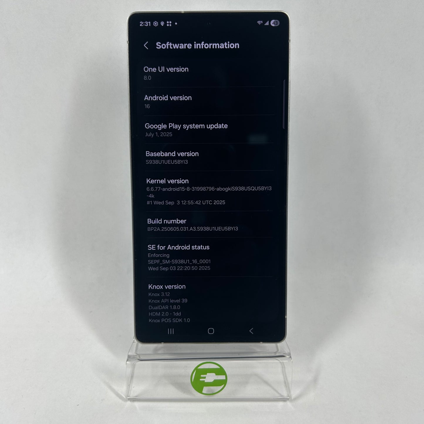 Unlocked Samsung Galaxy S25 Ultra 12GB RAM 512GB SM-S938U1 Titanium Silverblue