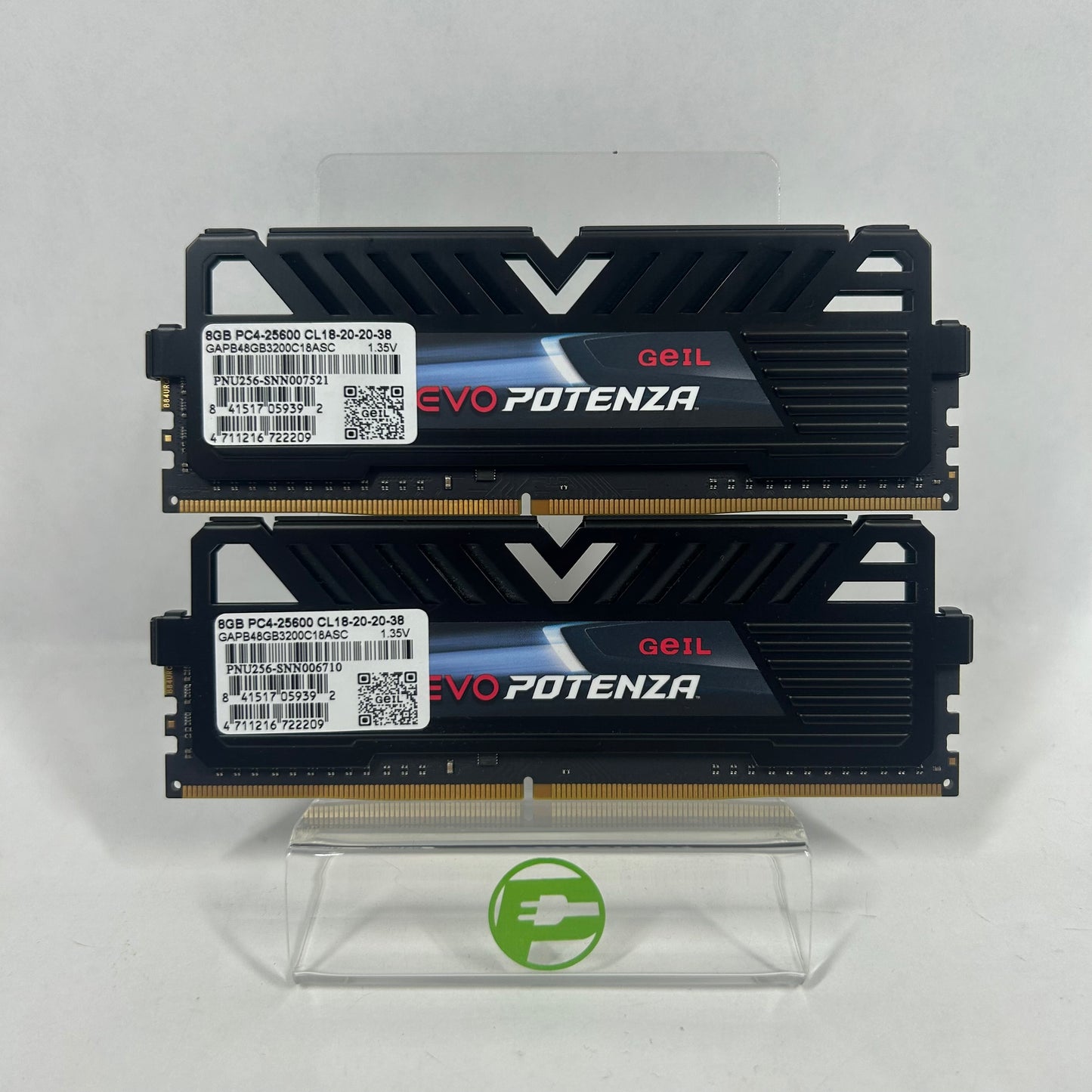 GeIL EVO Potenza 16GB (2x8GB) RAM DDR4 3200MHz GAPB48GB3200C18ASC