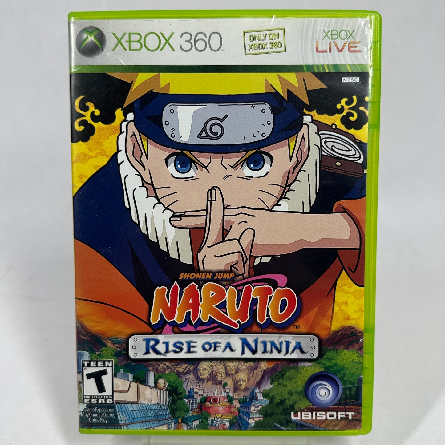 Naruto: Rise of a Ninja (Microsoft Xbox 360, 2007) CIB Complete with Manual