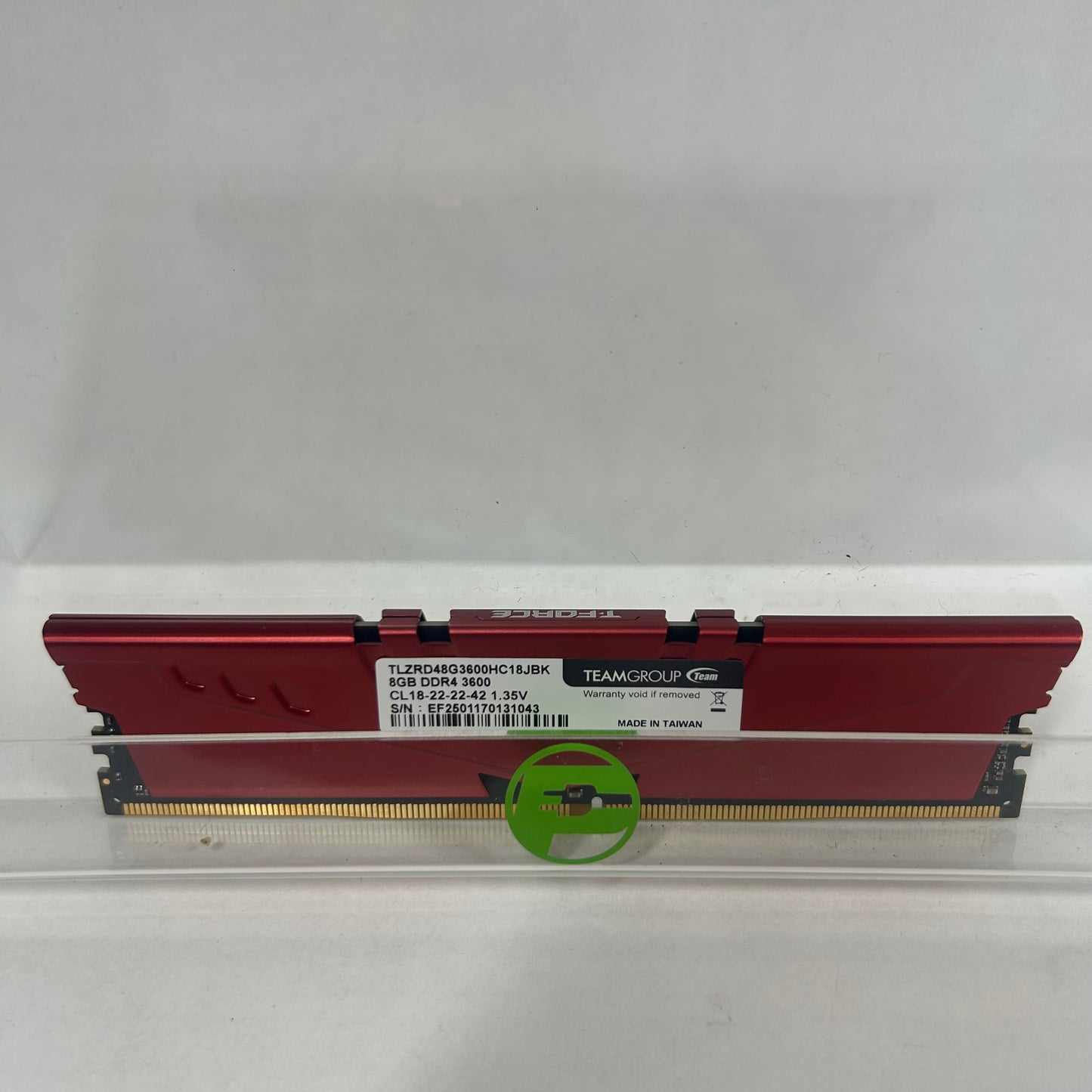 TeamGroup T-Force Vulcan Z 8GB (1x8GB) RAM DDR4 3600MHz TLZRD48G3600HC18JBK