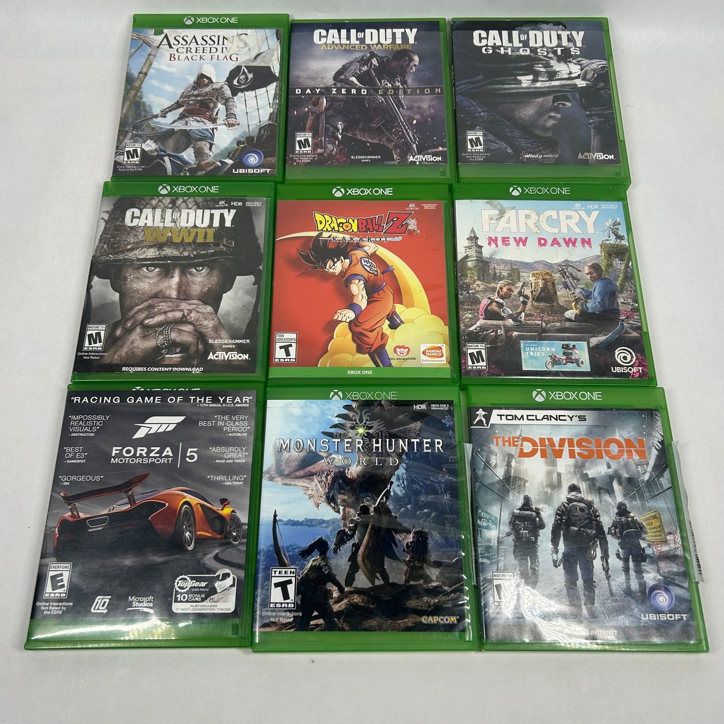 Lot of 11 Microsoft Xbox One Games