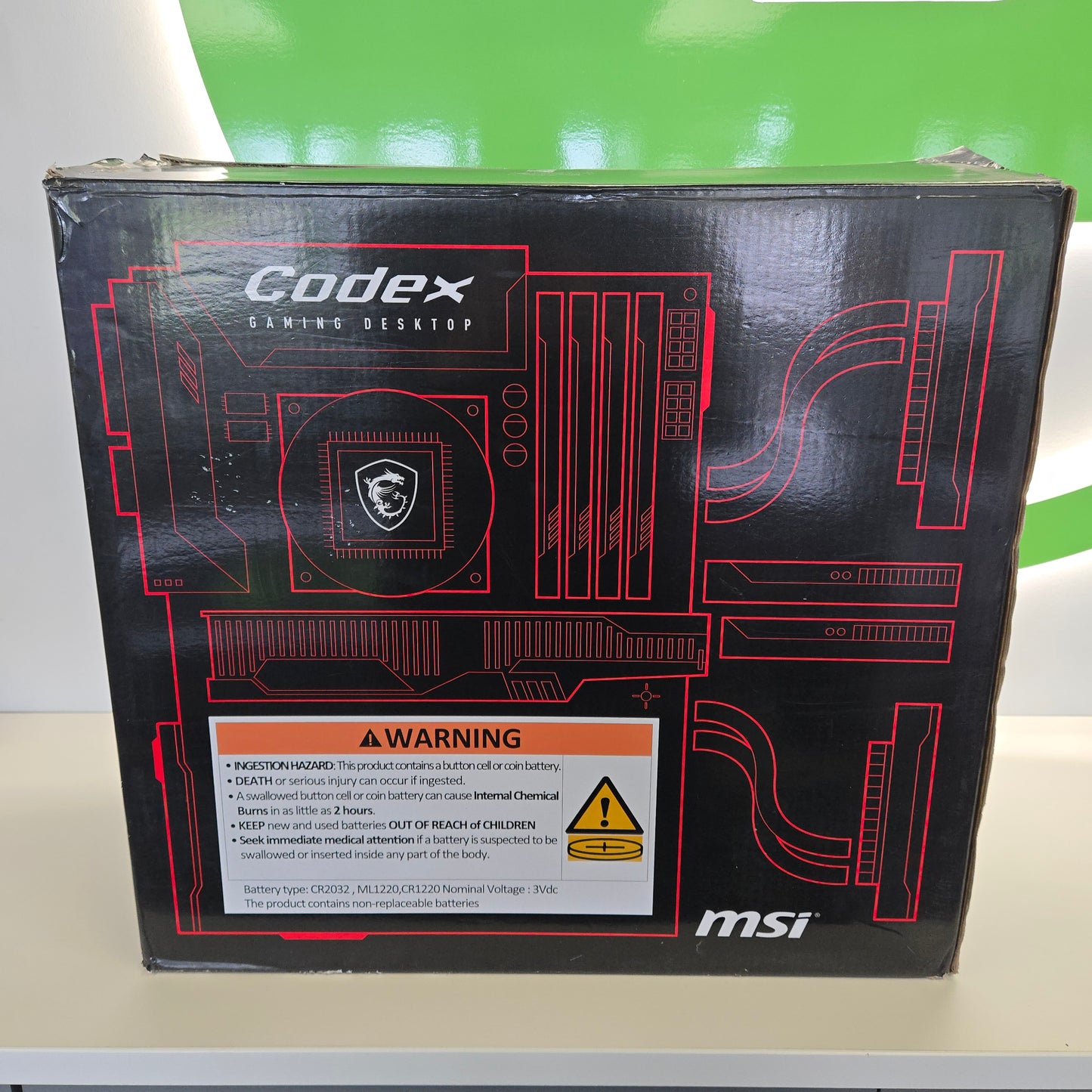 MSI Codex Z2 Ryzen 5 8400F 4.20GHz 16GB RAM 1TB SSD MSI GeForce RTX 4060 Ti