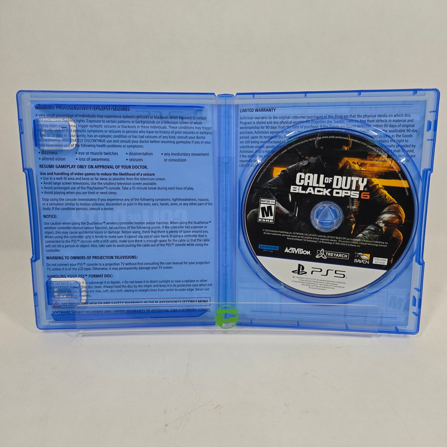 Call Of Duty: Black Ops 6 (Sony PlayStation 5 PS5, 2024)