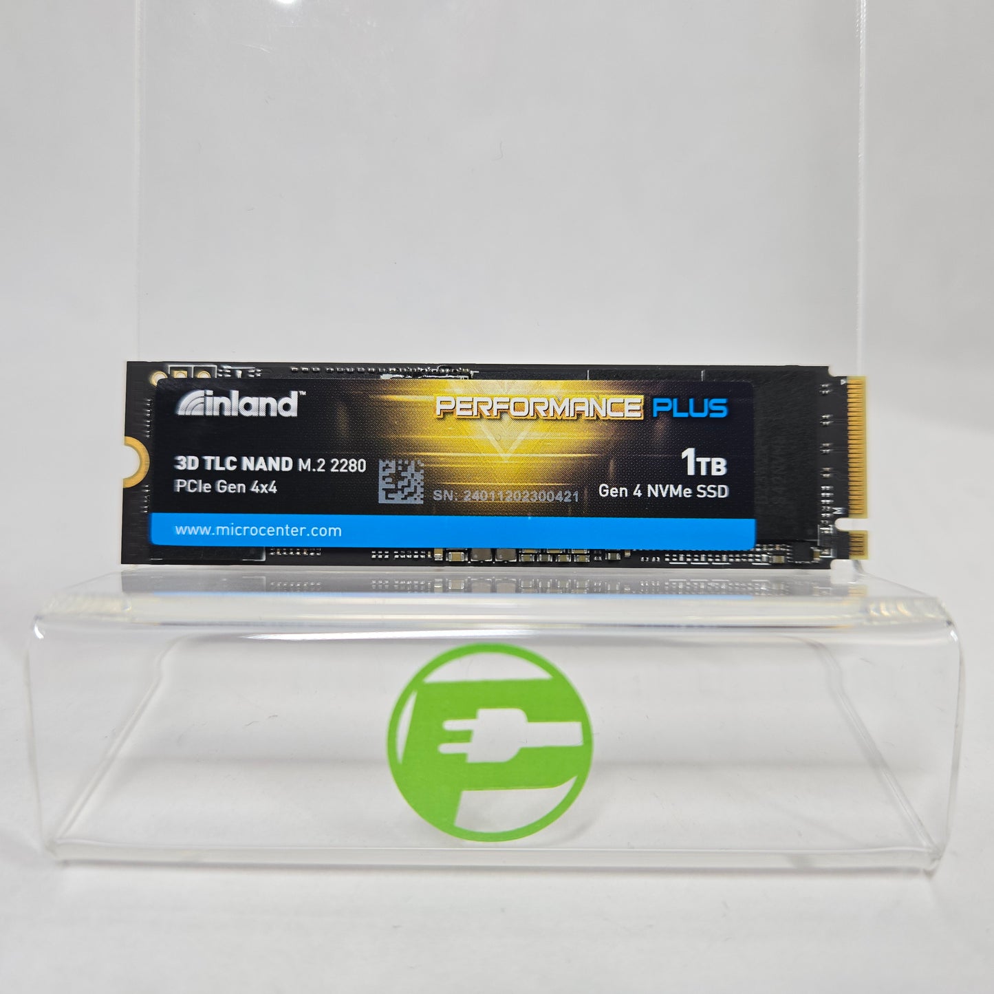 INLAND M.2 2280 Performance Plus 1TB PCIe 4.0 NVMe Gen 4 SSD