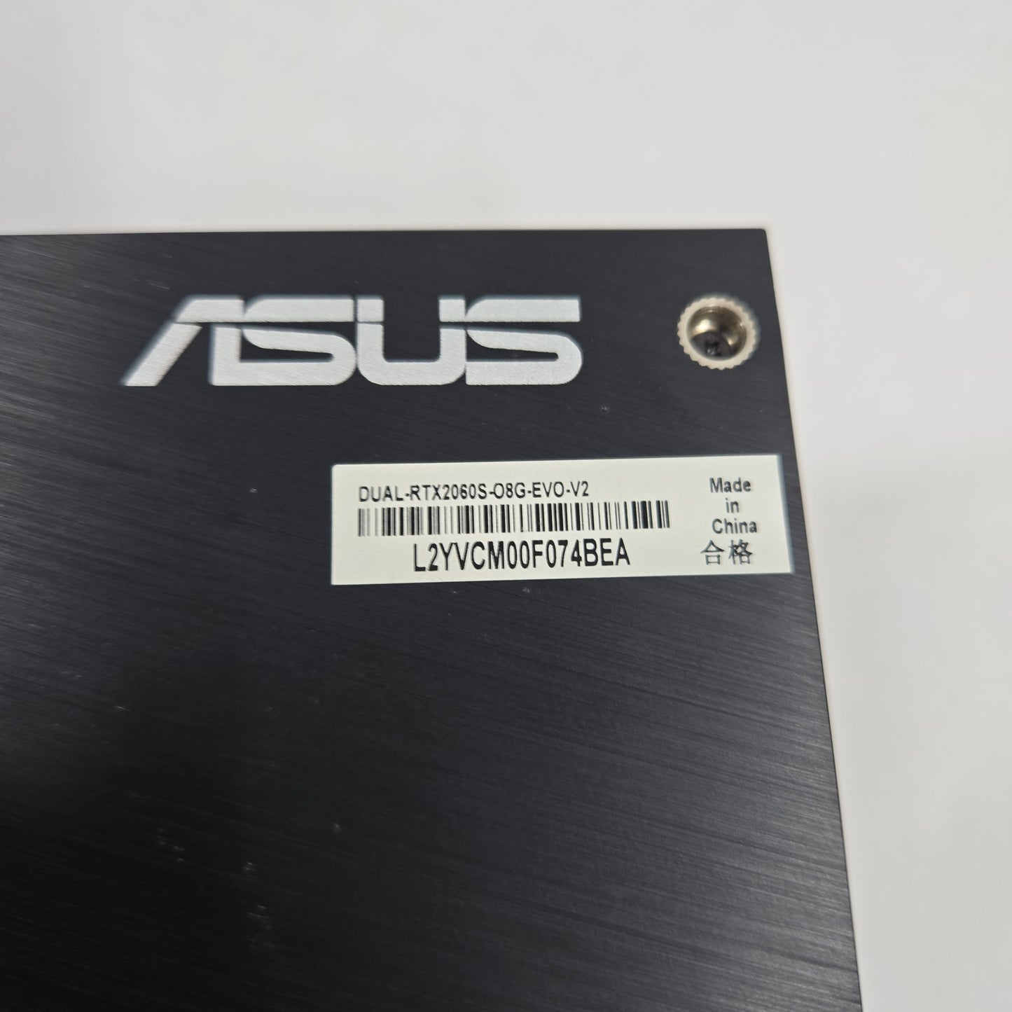 Asus GeForce RTX 2060 Super 8GB GDDR6 Graphics Card DUAL-RTX2060S-O8G-EVO-V2 OC