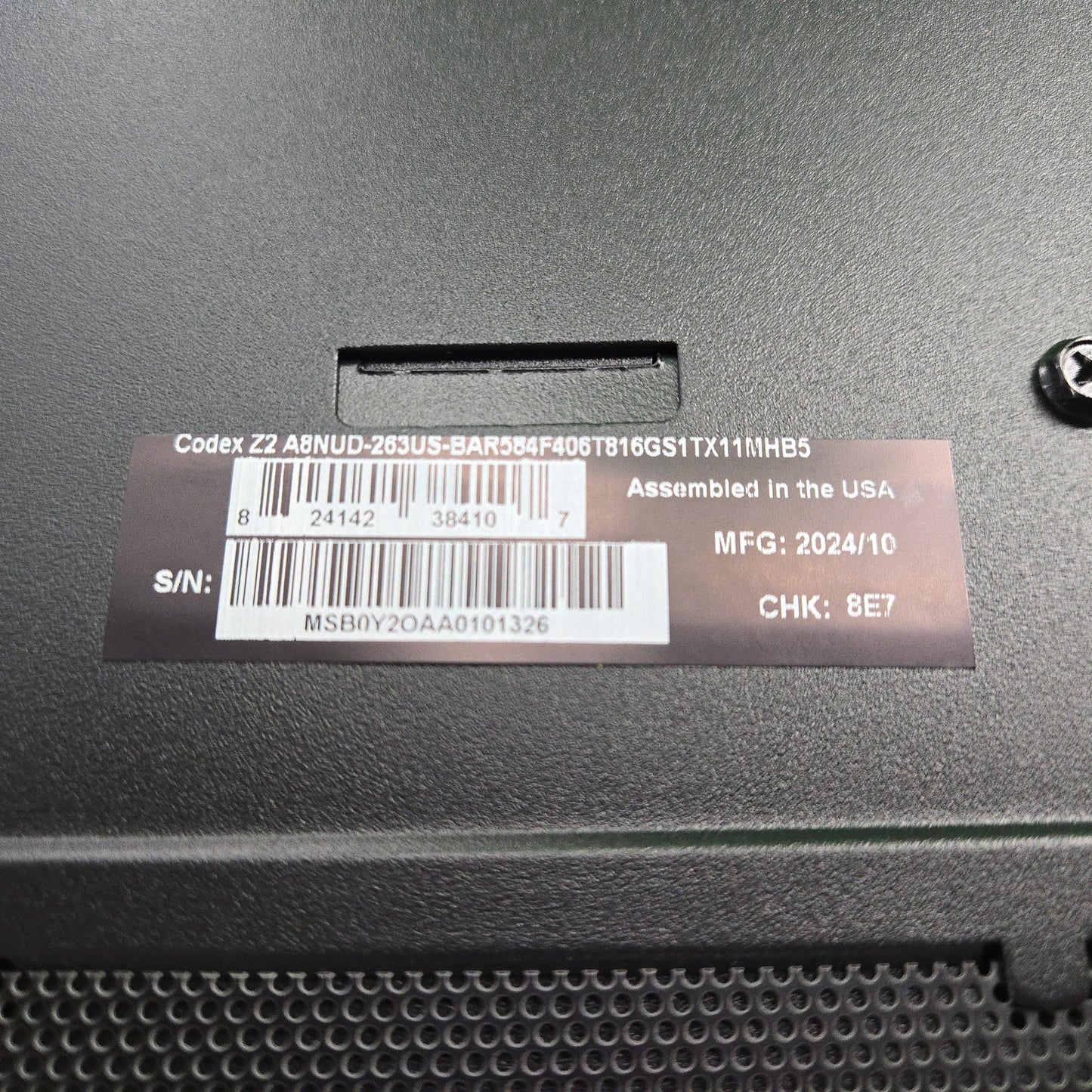MSI Codex Z2 Ryzen 5 8400F 4.20GHz 16GB RAM 1TB SSD MSI GeForce RTX 4060 Ti