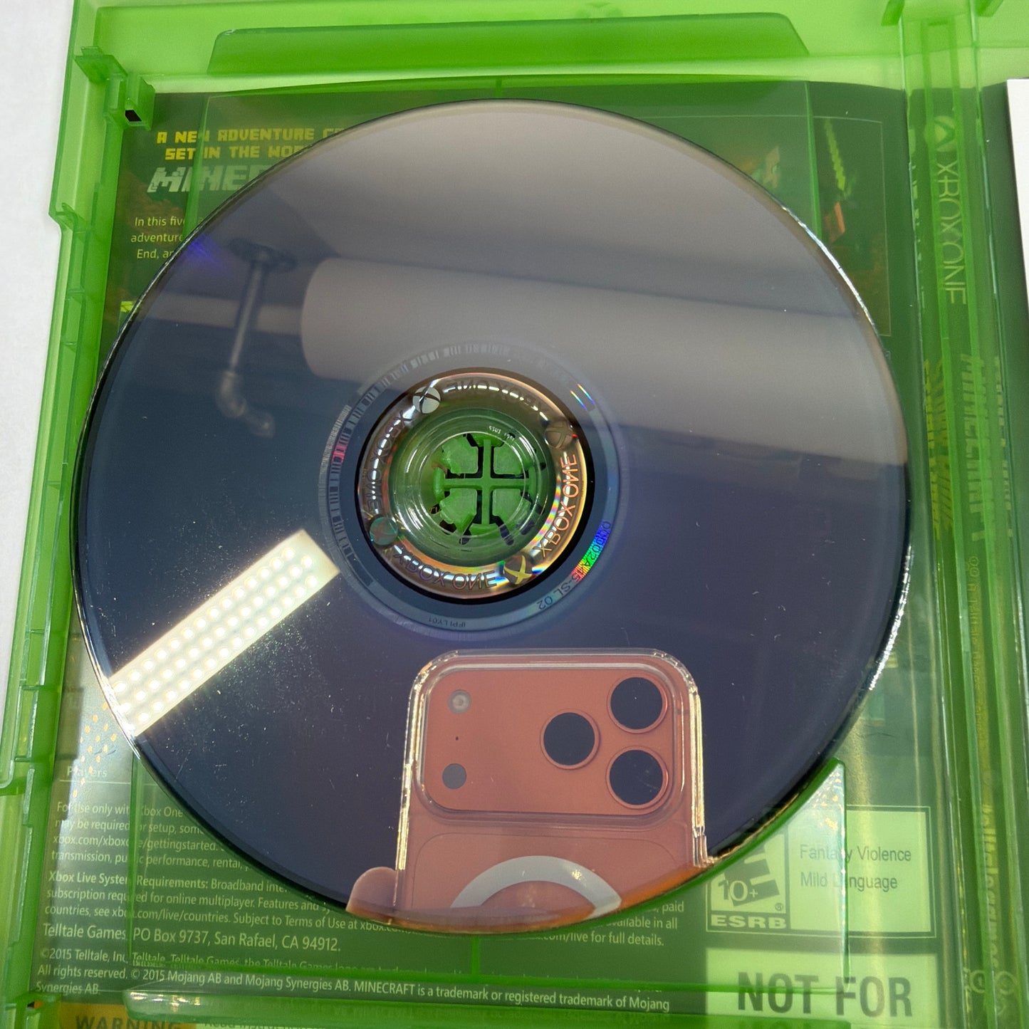 Minecraft: Story Mode Complete Adventure (Microsoft Xbox One, 2016)
