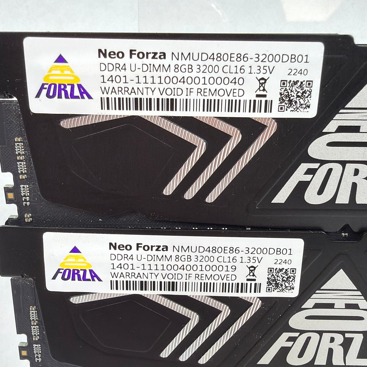 Neo Forza Ram 16GB (2x8GB) RAM DDR4 3200MHz NMUD480E86-3200DB01