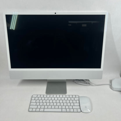 2024 Apple iMac 24" M4 4.5GHz 16GB RAM 512GB SSD Silver A3137