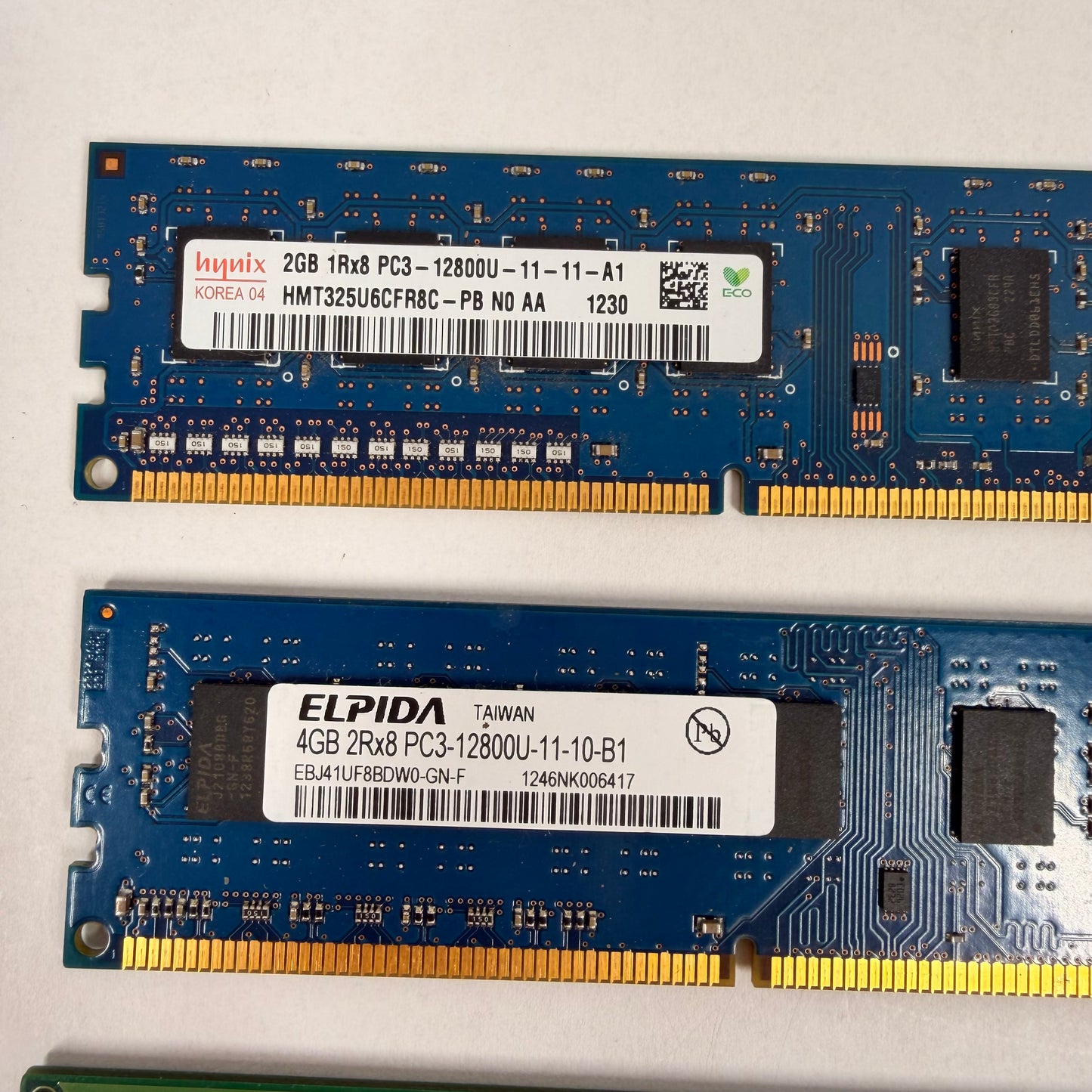 Mixed Lot of 24 RAM Memory Models DDR DDR2 DDR3 Assorted Brands