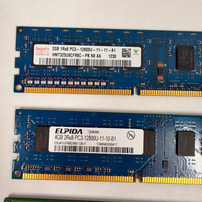Mixed Lot of 24 RAM Memory Models DDR DDR2 DDR3 Assorted Brands