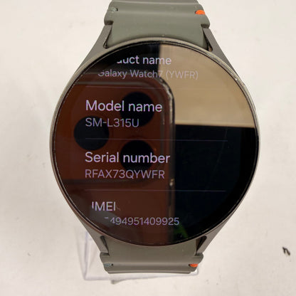 Unlocked Samsung Galaxy Watch7 Aluminum Smartwatch SM-L315UZGAXAA