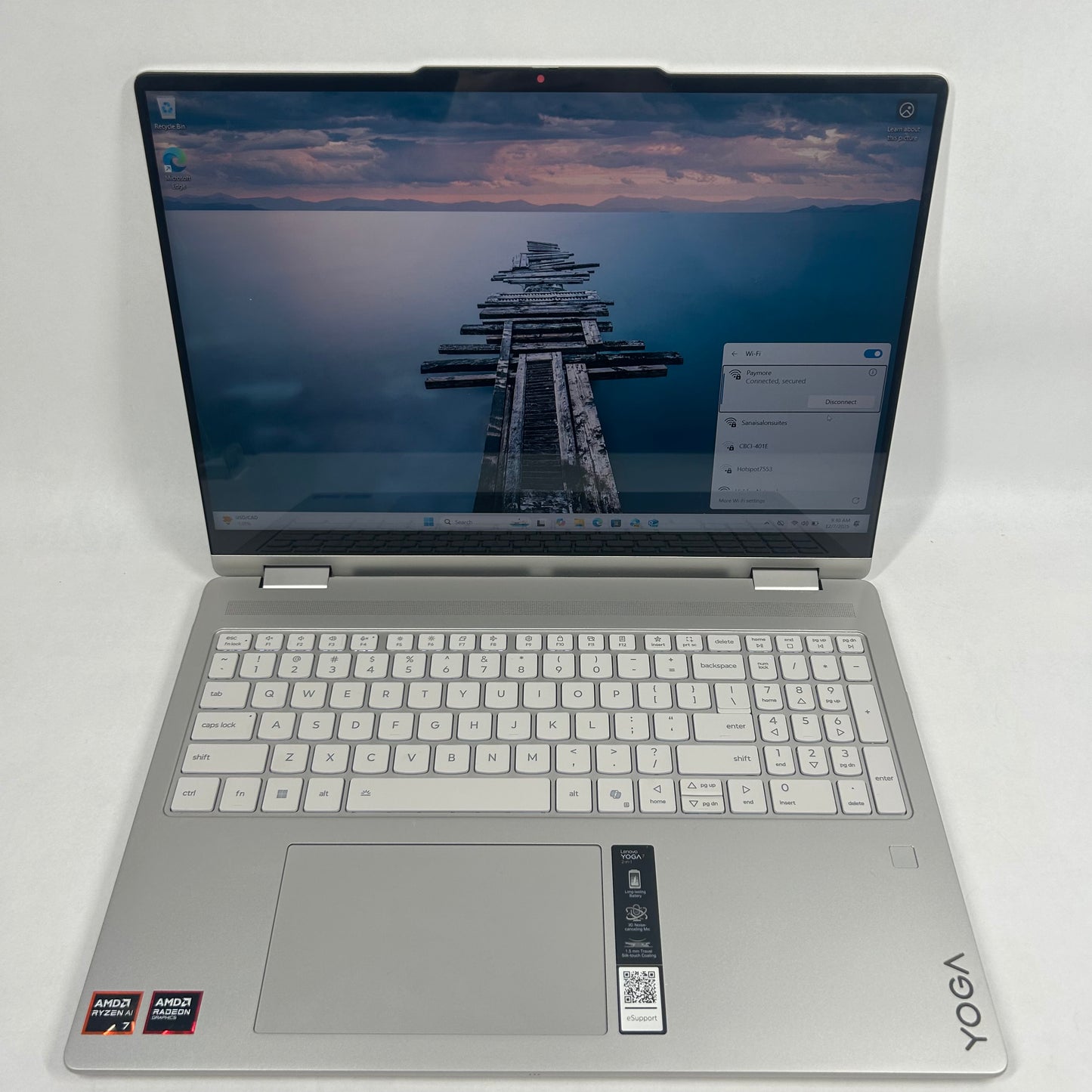 Lenovo Yoga 7 2-in-1 16" Ryzen AI 7 350 2.0GHz 16GB RAM 1TB SSD Radeon 860m