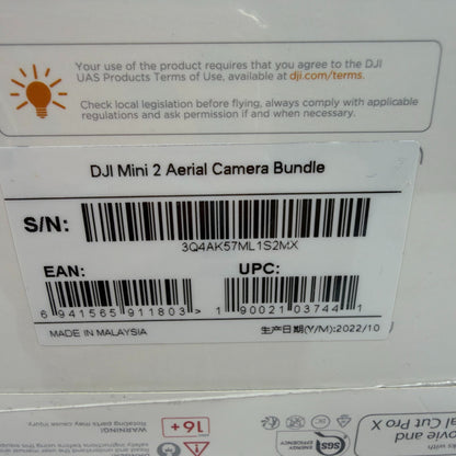 New DJI Mini 2 Aerial Camera Bundle 4K Quadcopter Camera Drone MT2PD