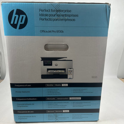 New HP OfficeJet Pro 9130B Office Printer 4u55a