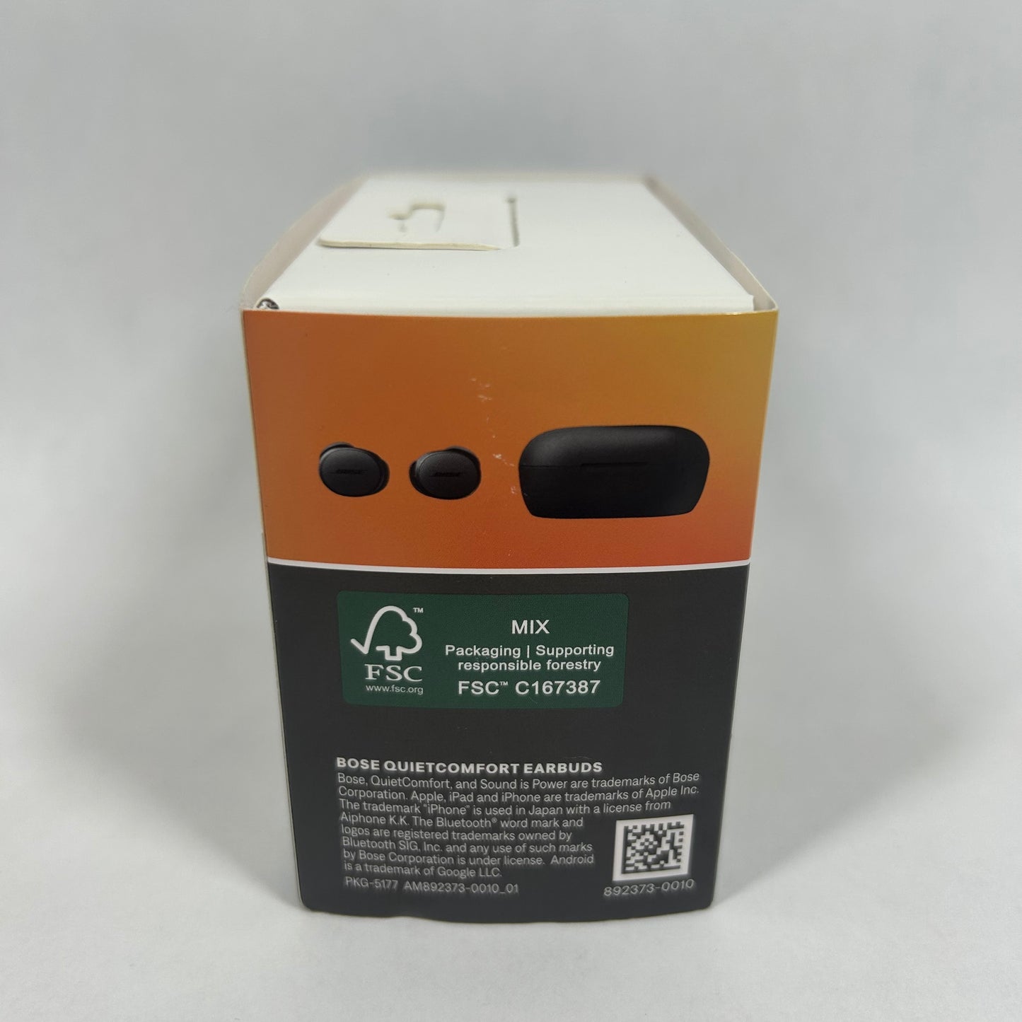 New Bose QuietComfort Earbuds In-Ear Noise Cancelling Bluetooth Earbuds Black