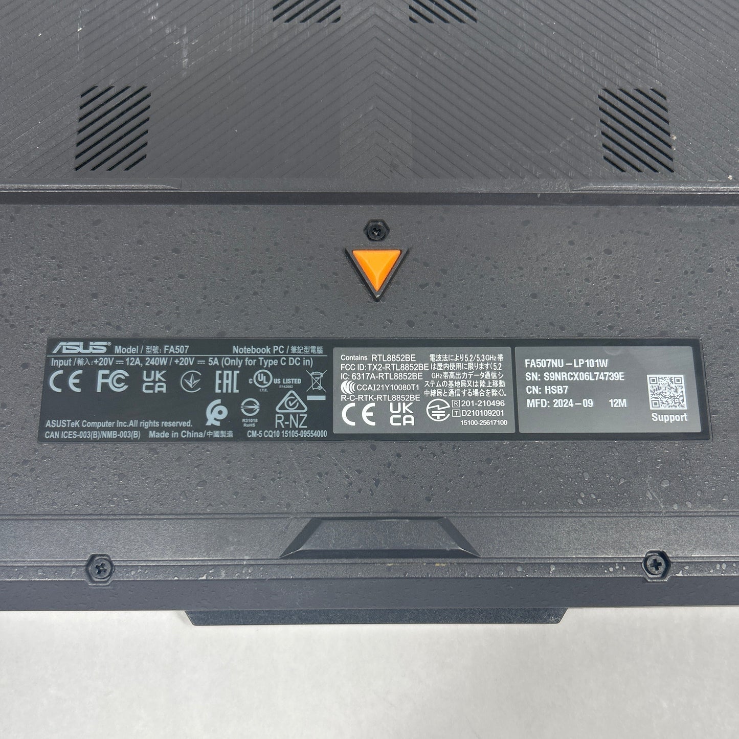 Asus TUF Gaming 15.6" Ryzen 7 7735HS 3.1GHz 16GB RAM 1TB SSD GeForce RTX 4050