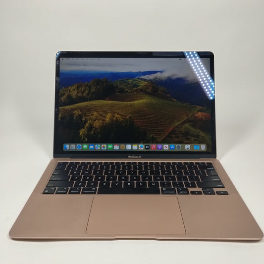 2020 Apple MacBook Air 13" M1 3.2GHz 8GB RAM 256GB SSD Rose Gold A2337