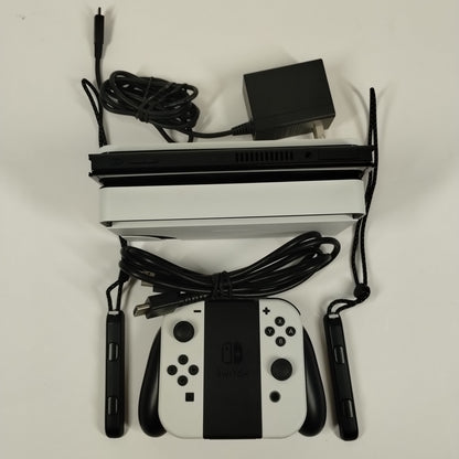 Nintendo Switch OLED Handheld Game Console HEG-001 Ice White