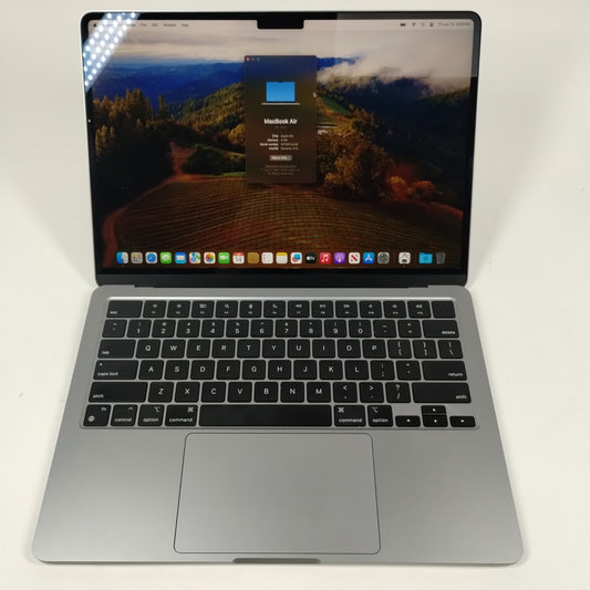 2022 Apple MacBook Air 13" M2 3.5GHz 8GB RAM 256GB SSD Space Gray A2681