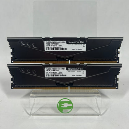 TeamGroup T-Force Vulcan Z 16GB (2x8GB) RAM DDR4 3200MHz TLZGD416G3200HC16FBK