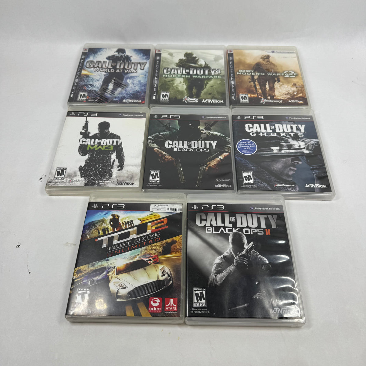 Lot of 50 Sony PlayStation 3 PS3 Games