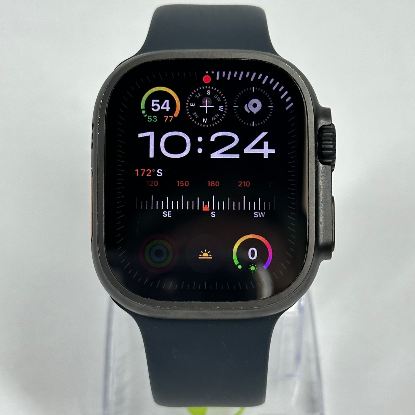 Factory Unlocked Apple Watch Ultra 2 49MM Titanium Midnight Sport Band A2986