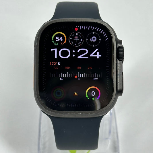 Factory Unlocked Apple Watch Ultra 2 49MM Titanium Midnight Sport Band A2986