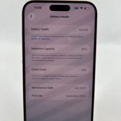 T-Mobile Apple iPhone 15 Plus 128GB Pink MYXT3LL/A
