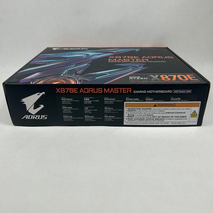 New Gigabyte X870E AORUS MASTER AM5 ATX