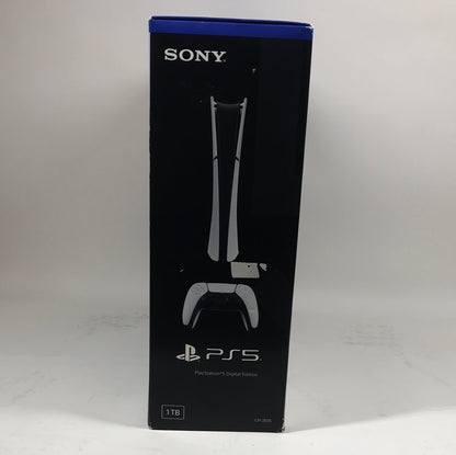 New Sony PlayStation 5 Slim Digital Edition 1TB White Gaming System