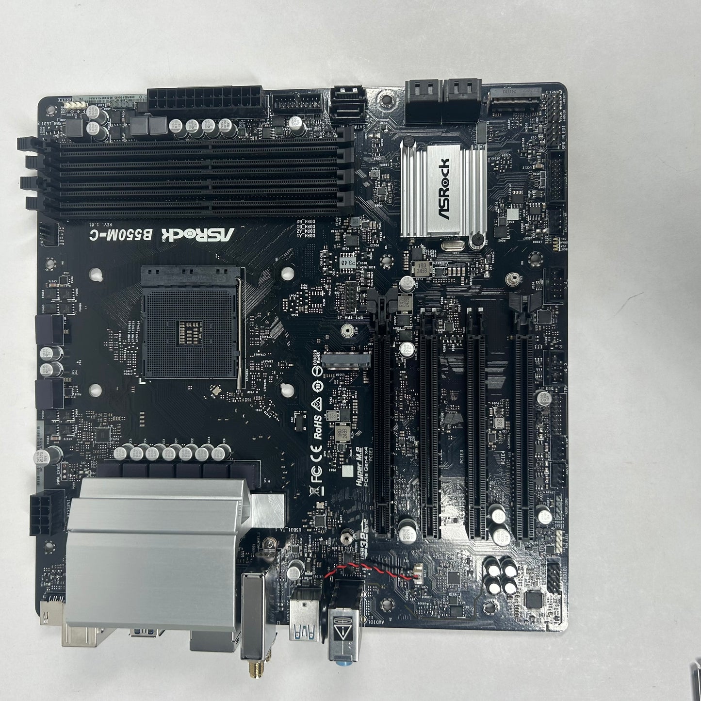 AsRock B550M-C AM4 microATX Motherboard