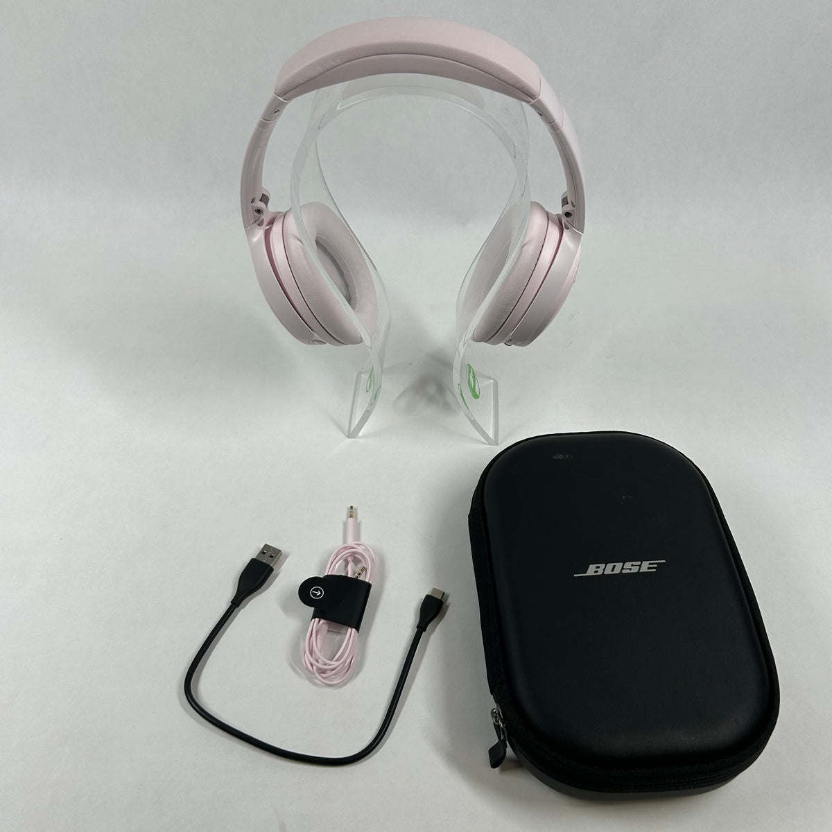 Bose QuietComfort Over-Ear Noise Cancelling Bluetooth Headphones Petal Pink