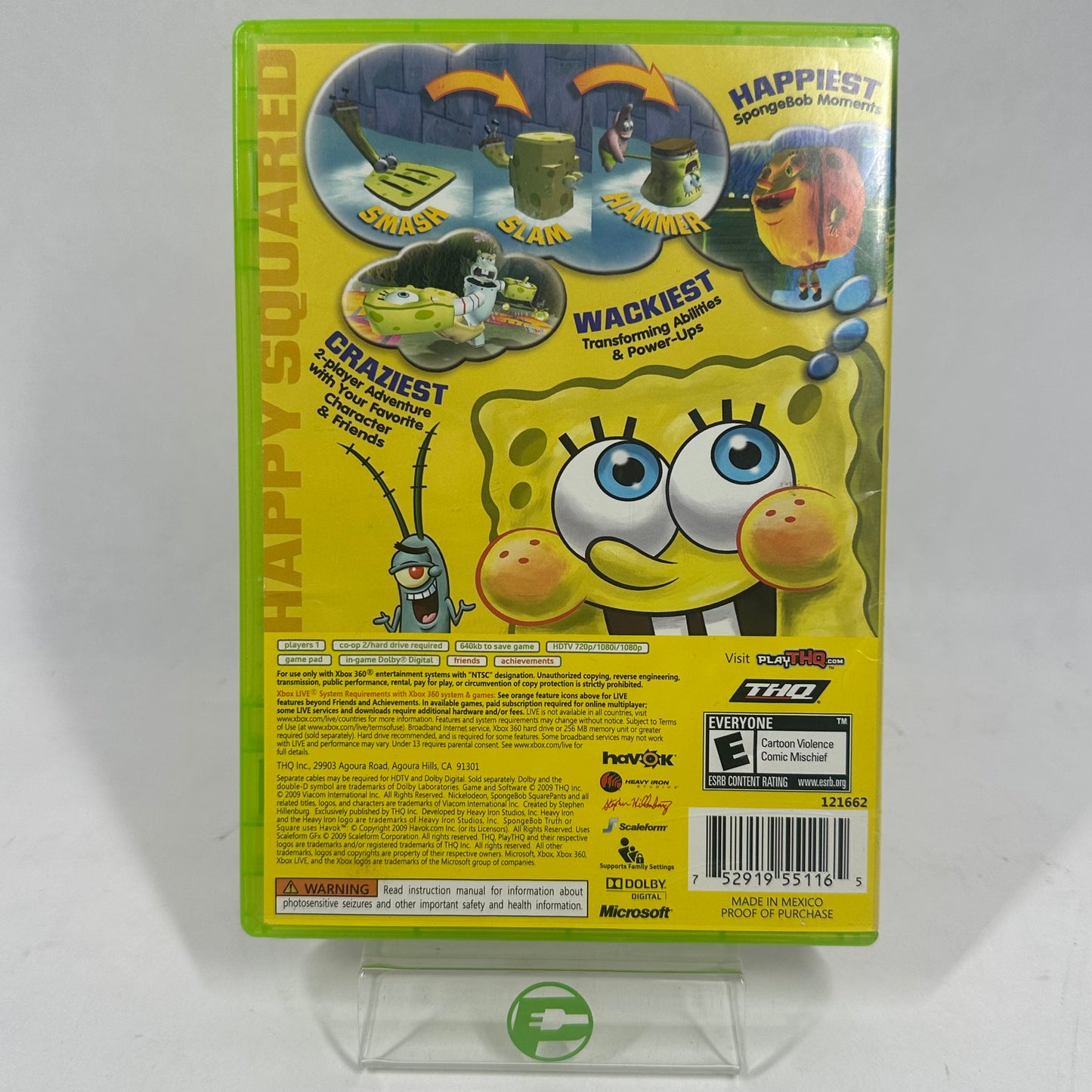 SpongeBob's Truth or Square (Microsoft Xbox 360, 2009)