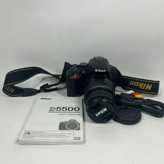 Nikon D5500 24.2MP DSLR Camera  8841 Shutter Count