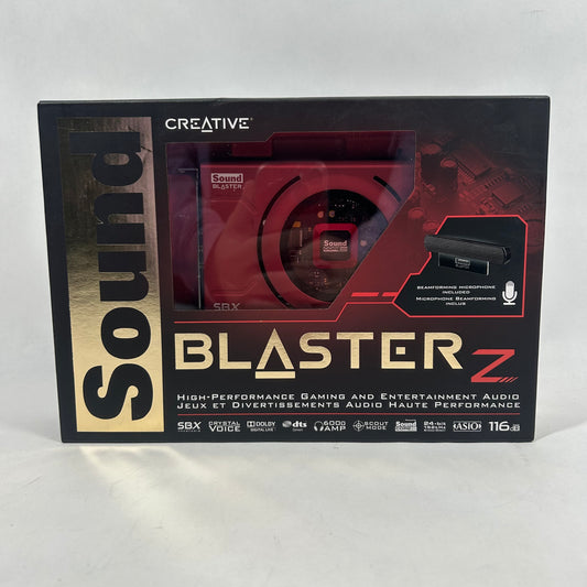 New Creative Sound Blaster z PCIe Sound Card SB1500