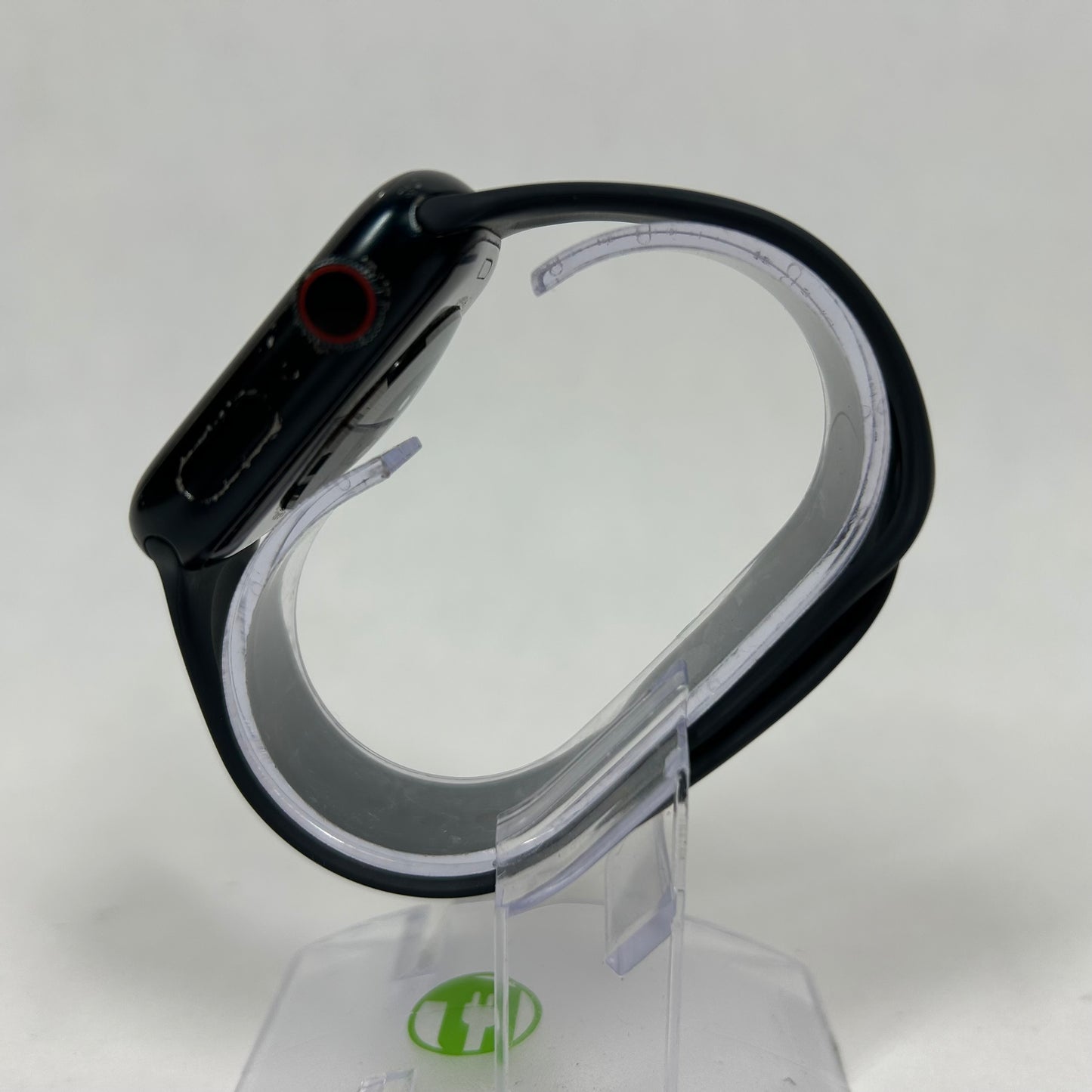 Unlocked Apple Watch Series 8 45MM Midnight Aluminum Black Sport Band MNP83LL/A