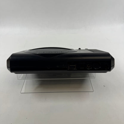 Sega Genesis 16-Bit Console Gaming System Black 1601 With Sega CD Player