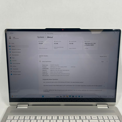 Lenovo Yoga 7 2-in-1 16" Ryzen AI 7 350 2.0GHz 16GB RAM 1TB SSD Radeon 860m