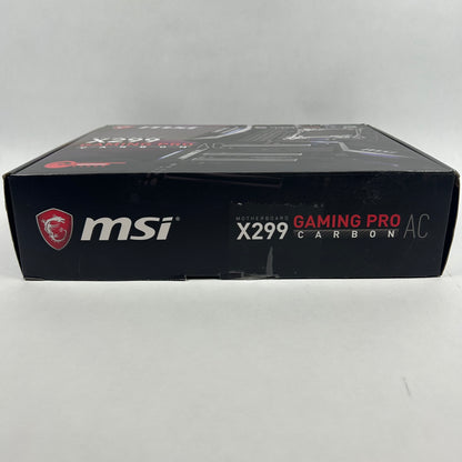 MSi X299 GAMING PRO CARBON AC LGA2066 ATX With Intel Core i7-7800X