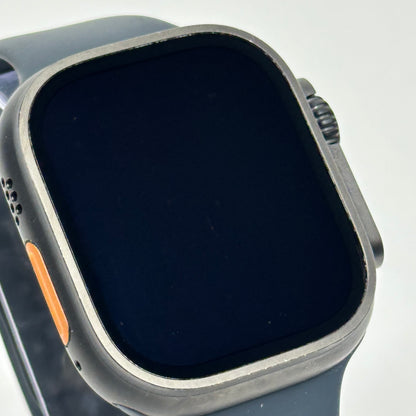 Factory Unlocked Apple Watch Ultra 2 49MM Titanium Midnight Sport Band A2986