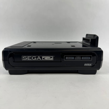 Sega Genesis 16-Bit Console Gaming System Black 1601 With Sega CD Player