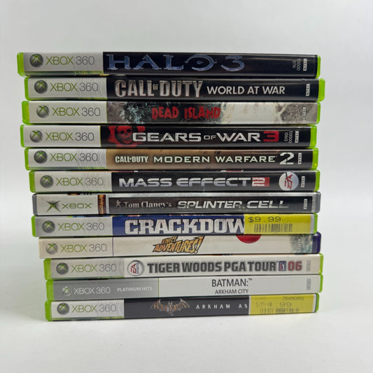 Lot of 12 Microsoft Xbox 360 Games
