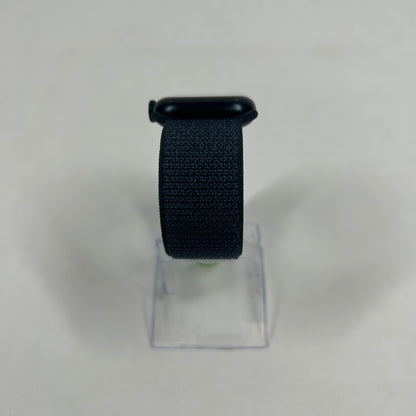 GPS Only Apple Watch Series 9 41MM Midnight Aluminum Blue Solo Loop MRHU3LL/A