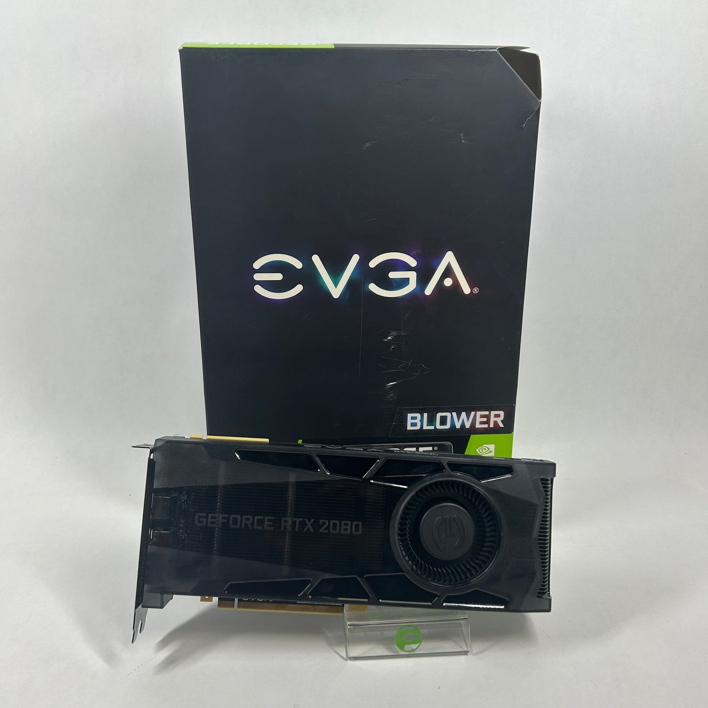Broken EVGA GeForce RTX 2080 8GB GDDR6 Graphics Card 08G-P4-2080-KR READ